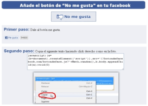 En casos como éste, se le da la posibilidad al usuario de añadir un botón nuevo que Facebook no ha implementado