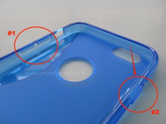 Imagen III: Lo que sería la nueva ubicación del botón de encendido en un iPhone 6