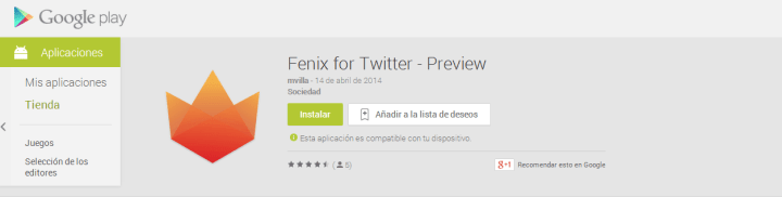 fenix_google play