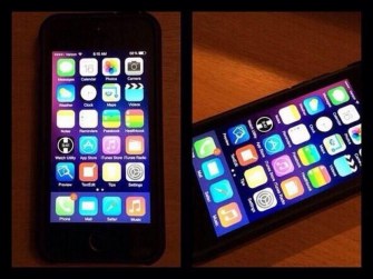 Imagen VI: iPhone 5s corriendo un supuesto iOS 8