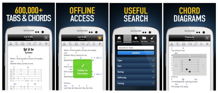 Ultimate-Guitar-Tabs-and-Chords-Android-Screenshot