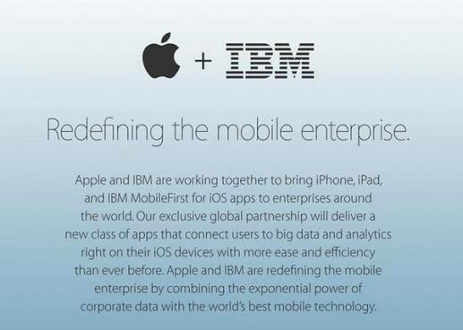 apple+ibm