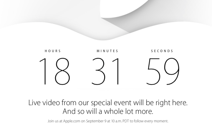 Countdown to Apple Special Event