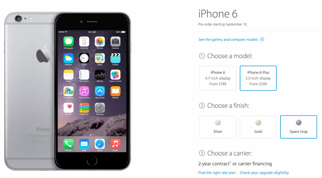 iphone 6 pre-order