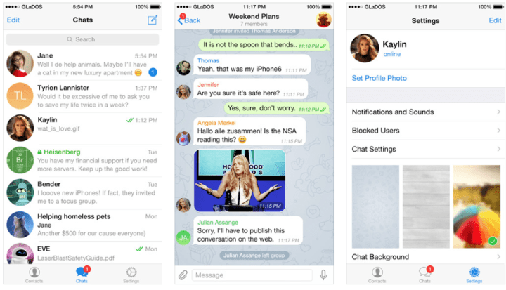 Telegram iOS 1