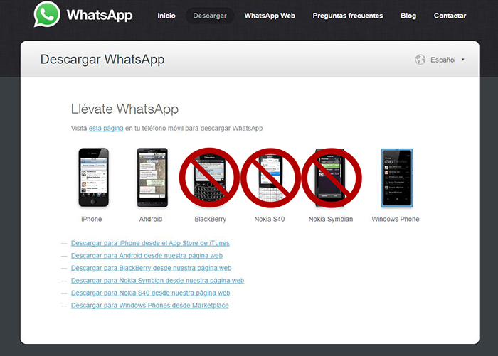 WhatsApp-soporte-Symbian-BlackBerry-Froyo.jpg